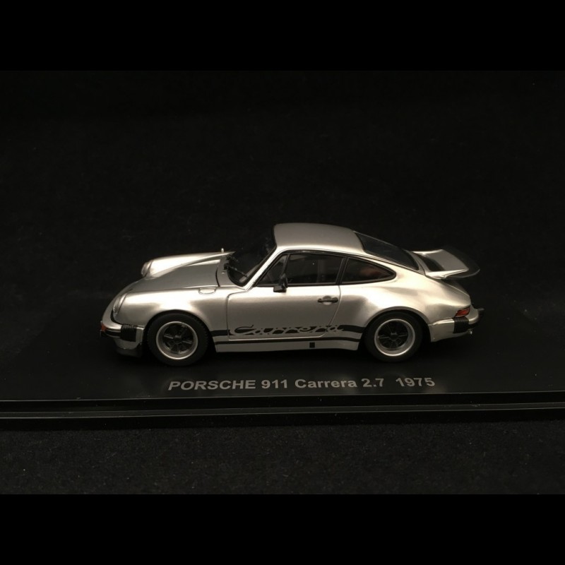 Porsche 911 Carrera 2.7 1975 silver grey 1/43 Kyosho 05521S