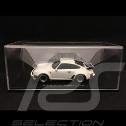 Porsche 911 Turbo 3.3 type 930 1989 white 1/43 Kyosho 05525W