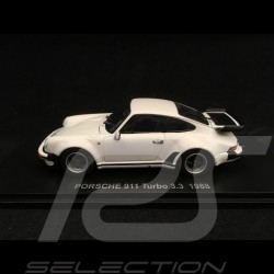 Porsche 911 Turbo 3.3 type 930 1989 1/43 Kyosho 05525W blanche white weiß