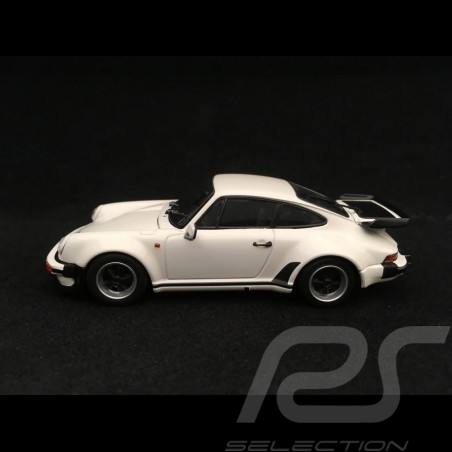 Porsche 911 Turbo 3.3 type 930 1989 1/43 Kyosho 05525W blanche white weiß