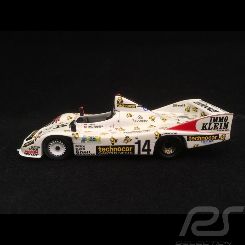 Porsche 908 /80 chassis 936 24h du Mans 1981 n° 14 Joest Racing 1/43 Spark S5502