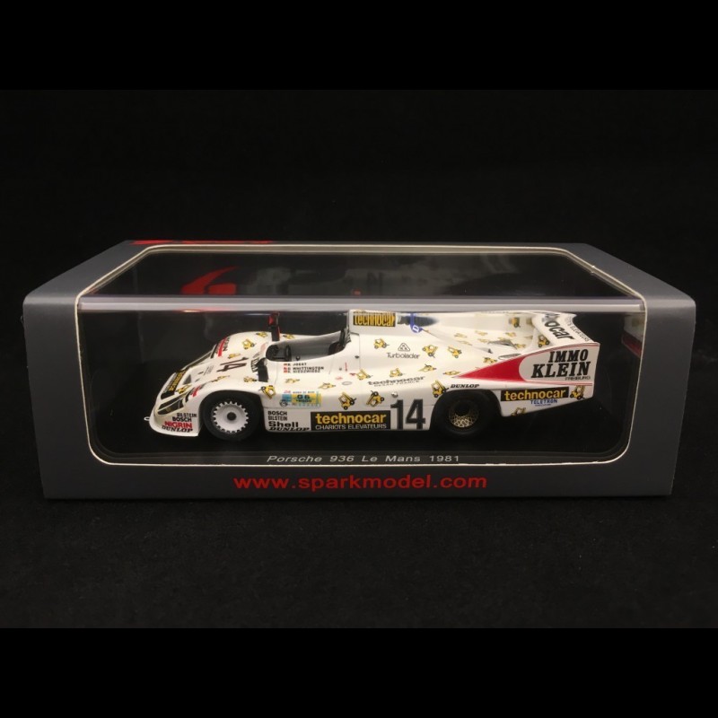 Porsche 908 /80 chassis 936 24h du Mans 1981 n° 14 Joest Racing 1