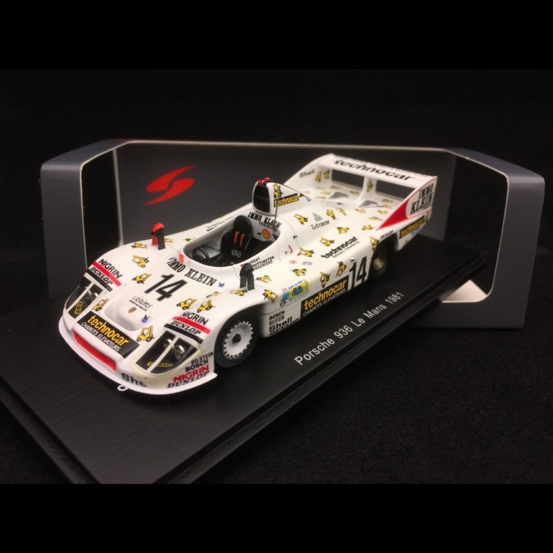 最終価格】1/43 Porsche 936 Le Mans1981 908/80 Porsche 908 /80 chassis 936 24h du Mans 1981 n° 14 Joest Racing 1
