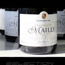Sekt Weinflasche Porsche Champagne Mailly Grand Cru Brut Réserve