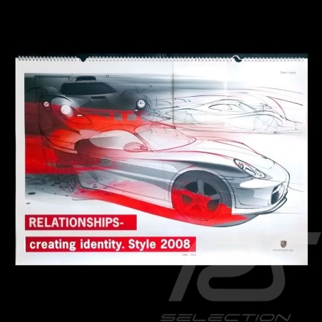 Calendrier Porsche 2008 Relationships - Creating Identity - Style 2008 Porsche Design WAP09200318 calendar Kalender