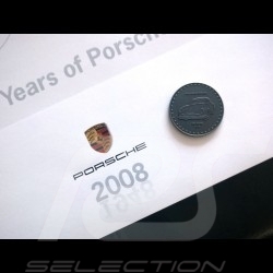Calendrier Calendar Kalender Porsche 2008 60 Years of Porsche avec médaille Porsche Design WAP09200118
