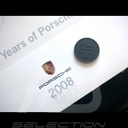 Calendrier Porsche 2008 60 Years of Porsche with medal Porsche Design WAP09200118