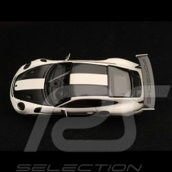 Porsche 911 GT2 RS type 991 2018 Pack Weissach blanche 1/43 Minichamps 410067222