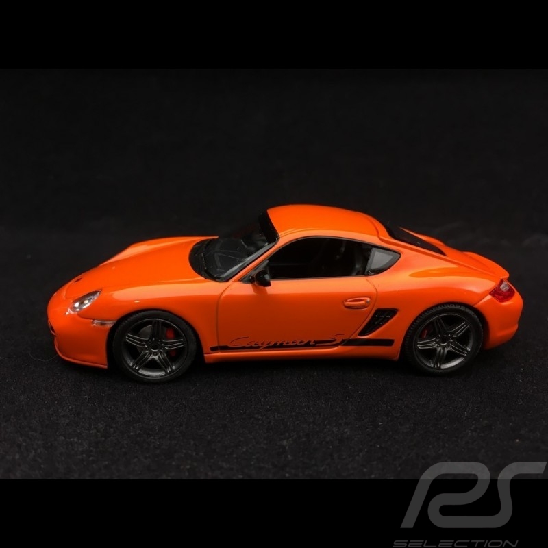 Porsche Cayman S 987 Sport 2008 orange 1/43 Minichamps 400065625