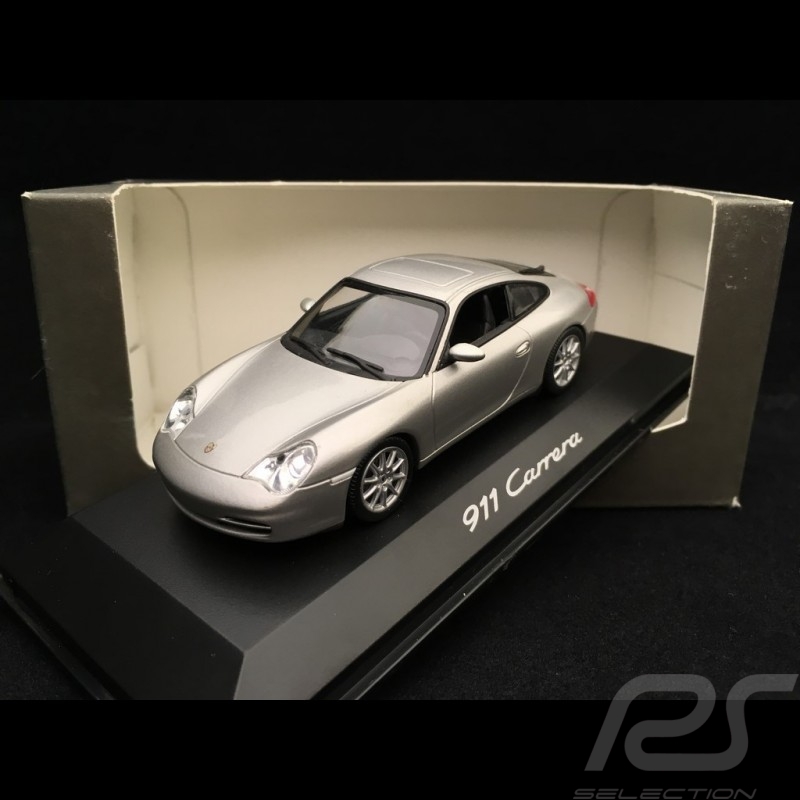 Porsche 911 Carrera 996 mkII 2002 silver grey  1/43 Minichamps WAP02007712