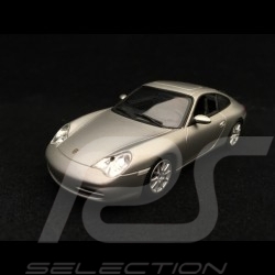 Porsche 911 Carrera 996 mkII 2002 silver grey  1/43 Minichamps WAP02007712