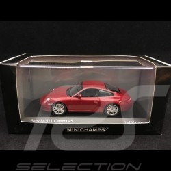 Porsche 911 Carrera 4S 997 mkII rouge rubis 2008 1/43 Minichamps 400066422