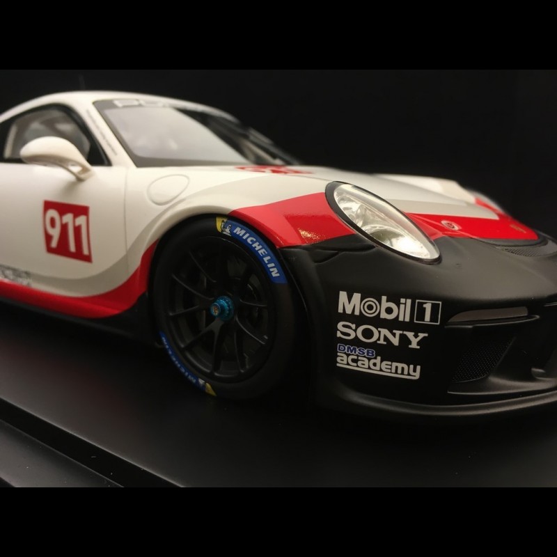 Porsche 911 GT3 Cup type 991 n° 911 presentation 2018 1/18
