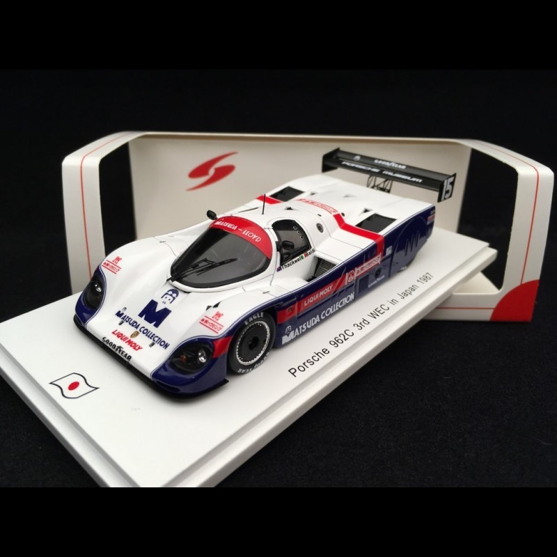 Porsche 962 C 1986 Fuji Winner #1 - Spark KBS055 - 1/43 - Résine - Occasion Très Bon état