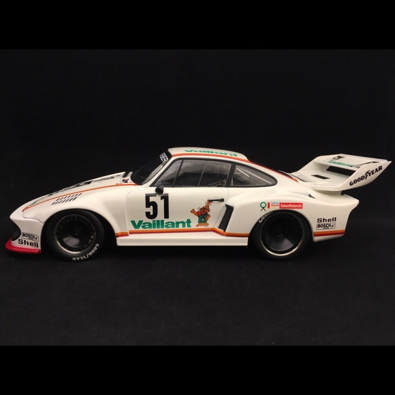 Porsche 935 Zolder DRM 1977 n° 51 Vaillant 1/18 Norev 187432