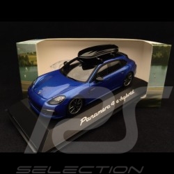 Porsche Panamera 4 E-hybrid ST Tequipment 1/43 Spark WAX02020061 bleu saphir metallisé sapphire blue metallic saphirblau