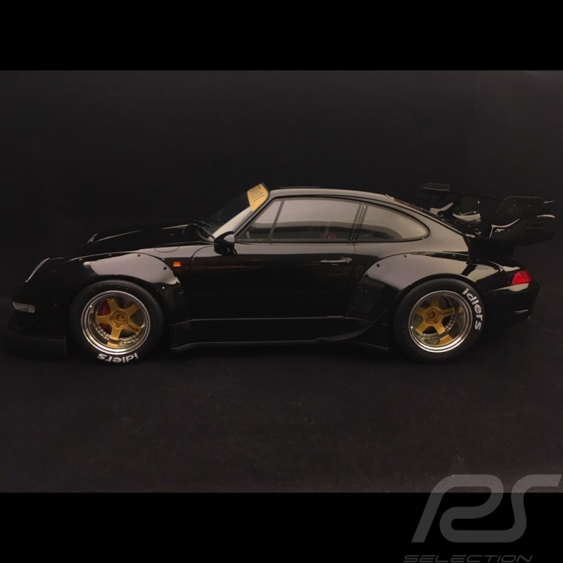 Porsche 911 type 993 RWB schwarz 1/12 GT SPIRIT ZM115