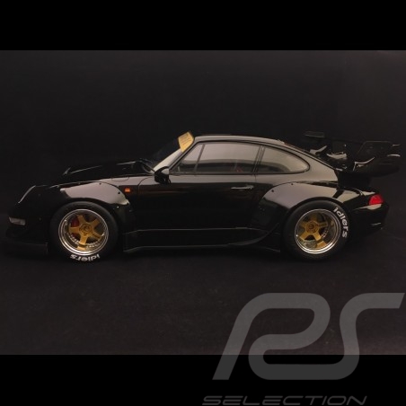 Porsche 911 type 993 RWB 1/12 GT SPIRIT ZM115 noir black schwarz
