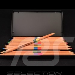Porsche coloured pencils box 70 years 1948 - 2018