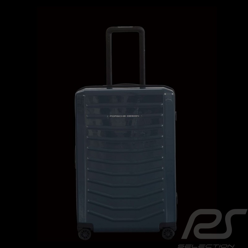 Bagage Porsche Trolley MVZ Bleu graphite RHS2 400 taille medium Porsche Design 4090002705 luggage Reisegepack