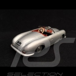 Porsche 356 n° 1 roadster 1948 1/43 Minichamps MAP02000118 gris argent 70 ans silver grey 70 years silbegrau 70 jahre