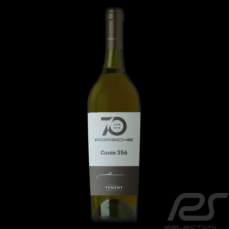 Bouteille de vin Porsche 70 ans Cuvée 356 2017 Tement Autriche Wine Bottle of wine Weinflasche