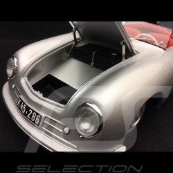 Porsche 356 n° 1 1948 silver grey 70 years Edition 1/18 Autoart MAP02100118