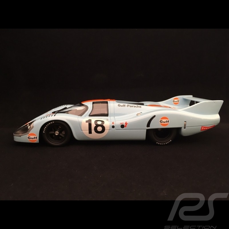 Porsche 917 LH Le Mans 1971 N° 18 Gulf JWA 1/18 CMR CMR045
