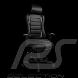 Ergonomischer Bürostuhl Sitness RS Schwarz Kunstleder Gaming Sessel Made in Germany