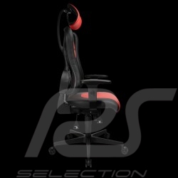 Ergonomic office armchair Sitness RS Sport Guards red / black leatherette gaming chair Made in Germany