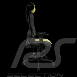 Siège de bureau ergonomique Sitness RS Sport Vert lumière / noir basalte simili cuir fauteuil gamer Made in Germany burostuhl ar