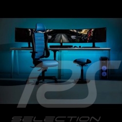 Siège de bureau ergonomique Sitness RS Sport Bleu riviera / noir simili cuir fauteuil gamer Made in Germany burosthul armchair