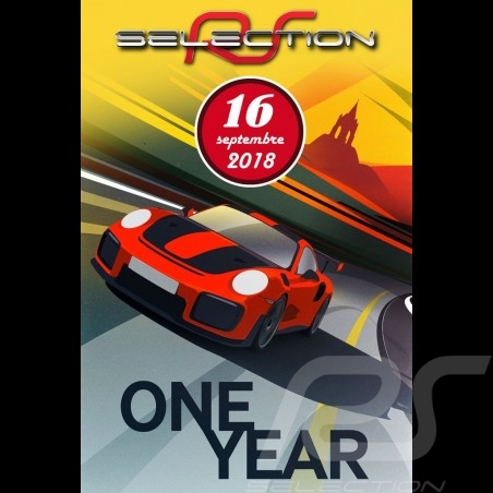Affiche originale Porsche 997 GT2 RS