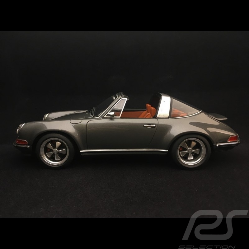 Porsche 911 Singer Targa base 964 2015 1/18 CMR CMR080 gris ardoise slate grey Schiefergrau