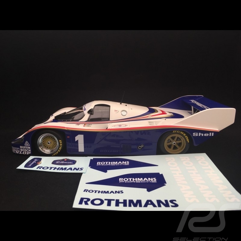 Porsche 956 K Sieger 6h Silverstone 1982 n° 1 Rothmans 1/18 Minichamps 155826601