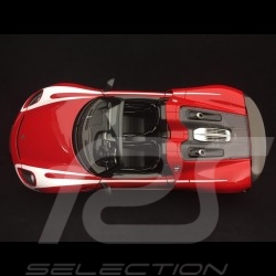 Porsche 918 Spyder Pack Weissach red / white stripes 1/18 Minichamps 110062442