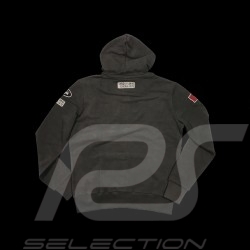 Hoodie Kapuzenjacke Jo Siffert Carbon grau - Herren