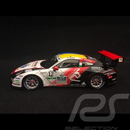 Porsche 911 GT3 Cup typ 991 n° 12 Sieger Carrera Cup 2017 Italia 1/43 Spark SI006