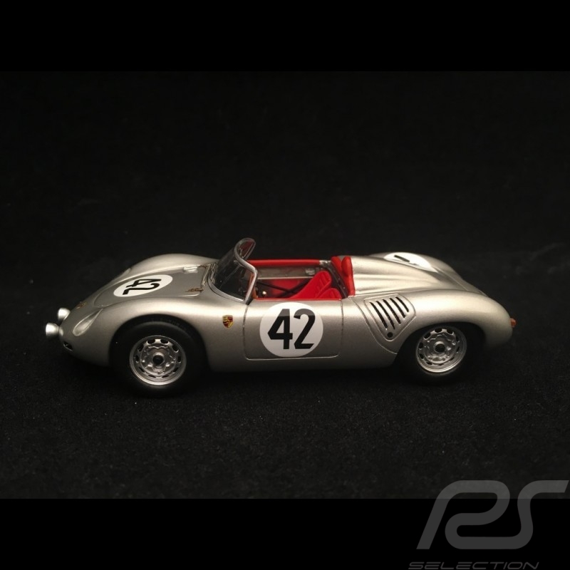 Porsche 718 RS 60 Spyder Vainqueur winner Sieger 12h Sebring 1960 n° 42 Herrmann 1/43 Spark 43SE60