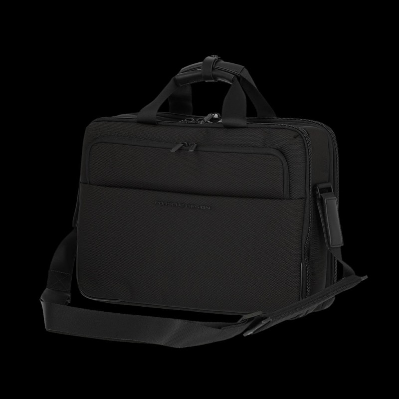 Porsche+Design+Roadster+4.0+Messenger+LHF+Laptop+Bag+Black+Black for sale  online