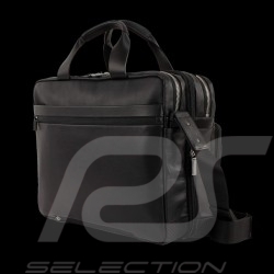 Porsche bag Briefbag / Laptop bag expandable bellows black leather CL2 2.0 LHZ P2000 Porsche Design 4090001804