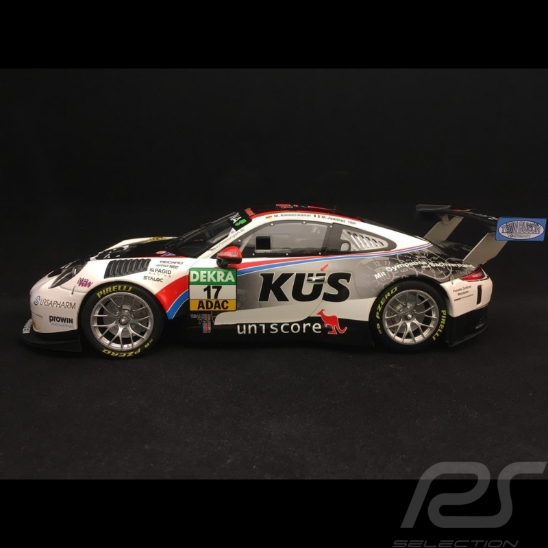 Porsche 911 GT3 R type 991 Winner ADAC 2017 n° 17 1/18 Minichamps 155176917