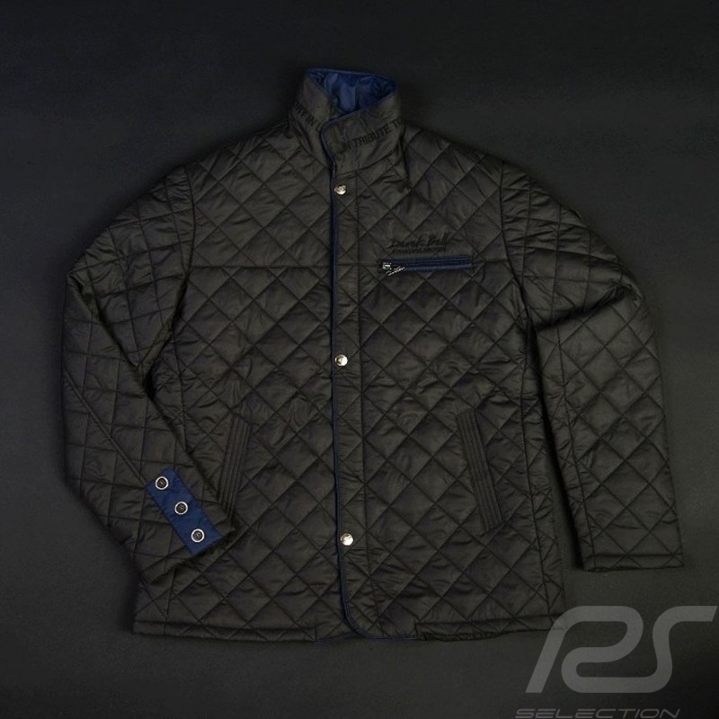 Sport chic gesteppte Jacke Derek Bell anthrazitgrau - Herren