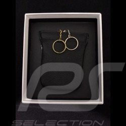 Porte-clés cloche Porsche Tissu de siège à damier Pepita MAP03820018 key ring schlusselanhanger