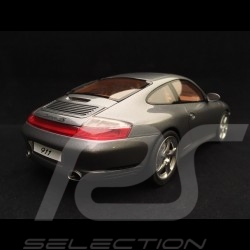 Porsche 911 Carrera 4S type 996 1/18 GT Spirit GT182 gris phoque métallisé seal grey sealgrau metallic