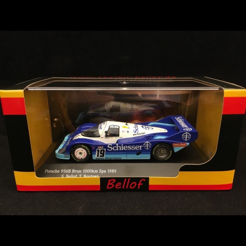 Porsche 956B 1000km Spa 1985 - Bellof/Boutsen - CMR 1/43 SBC027 - Miniature Neuve