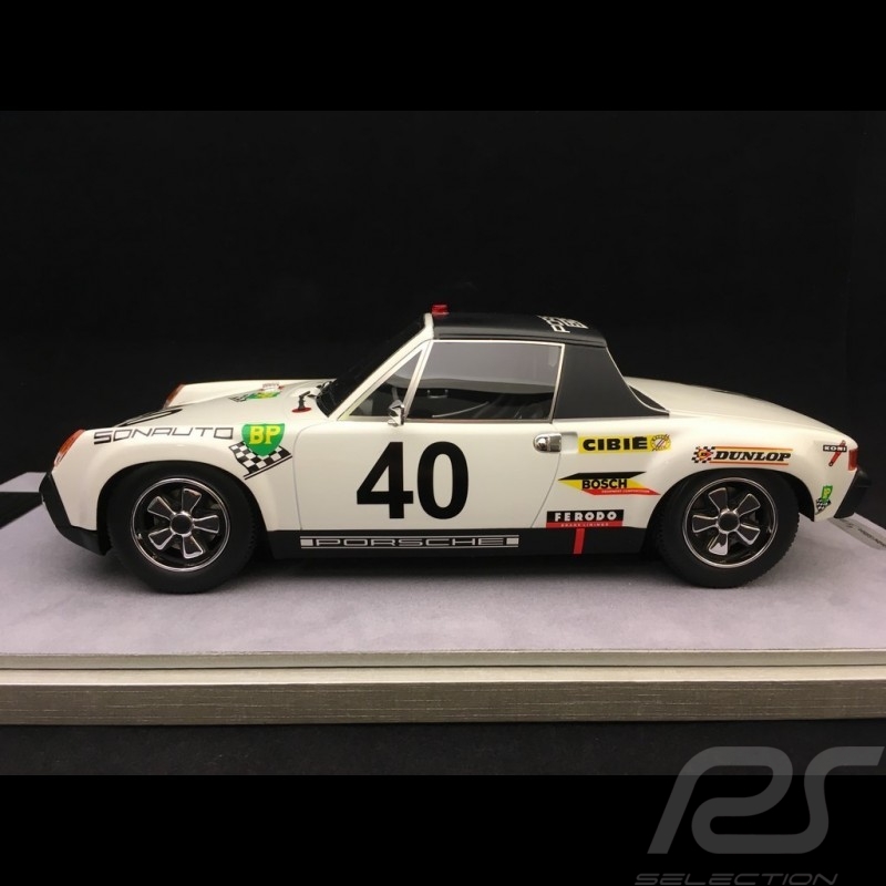Porsche 914/6 Vainqueur Winner Sieger Le Mans 1970 n° 40 Sonauto 1/18 Tecnomodel TM1883A