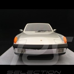 Porsche 914 /6 1974 silver grey metallic 1/18 Tecnomodel TM1883E
