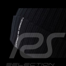 Porsche Lapel Beanie ribbed wool black Adidas Porsche Design BR9045