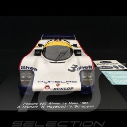 Porsche 956 LH Sieger Le Mans 1983 n° 3 Rothmans 1/18 Spark 18LM83